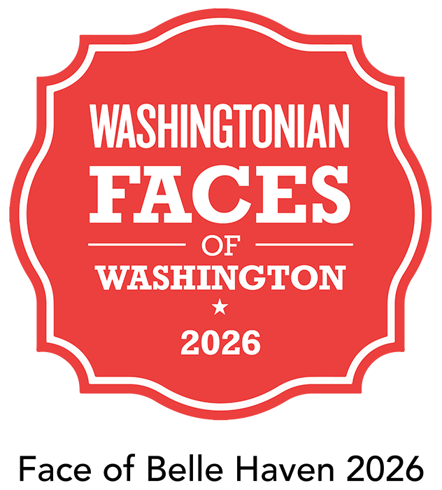 Washingtonian Faces of Washington 2026 Award Badge